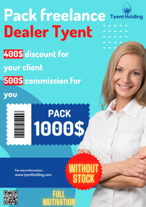 Pack freelance Dealer Tyent 1000USD